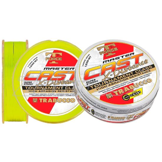 Фото Trabucco T-Force XPS Master Cast X-Distance, 053-49-922, 0,221 мм, 6,95 кг, 1200 м, Hi-Viz Flu Фото Trabucco T-Force XPS Master Cast X-Distance, 053-49-922, 0,221 мм, 6,95 кг, 1200 м, Hi-Viz Flu