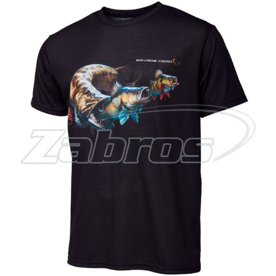 Фото Savage Gear Cannibal T-Shirt, 71581, XXL, Black