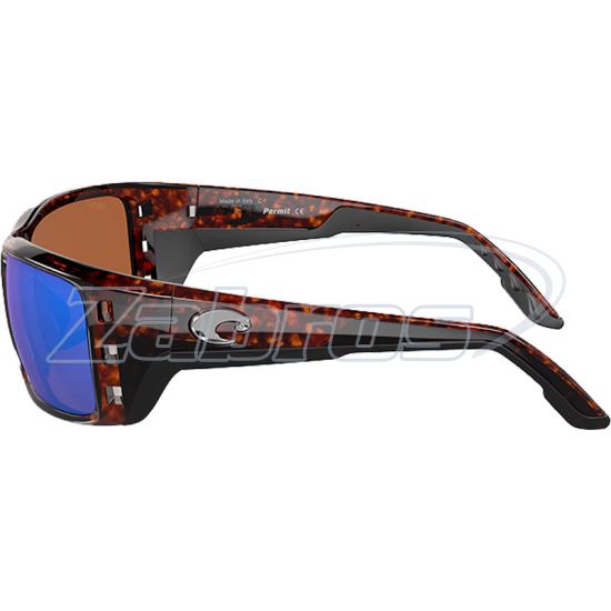 Малюнок Costa Del Mar Permit, 97963534031, Tortoise, Green Mirror, Polycarbonate