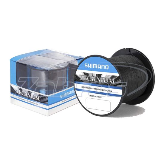 Фото Shimano Technium", TEC22QPPB, 0,22 мм, 5 кг, 1920 м, Grey