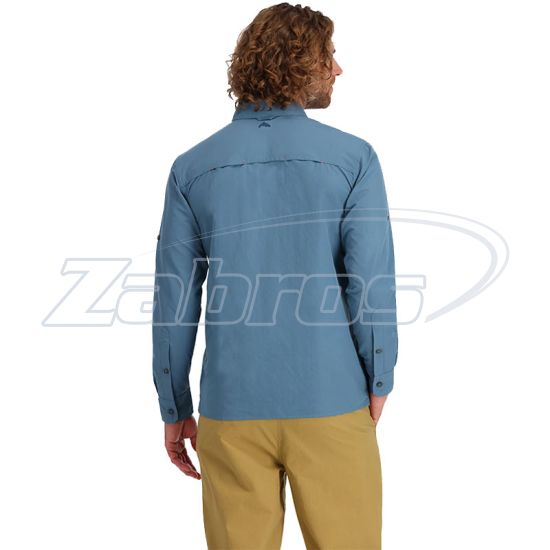 Картинка Simms Guide Fishing Shirt, 13645-1043-30, M, Neptune