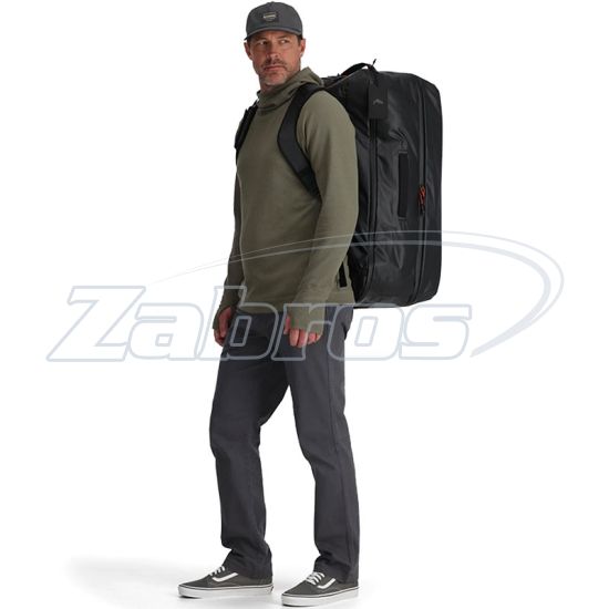 Simms Tailwind 80L Duffel, 14009-001-00, 80 л, 31x33x71 см, Black, Украина