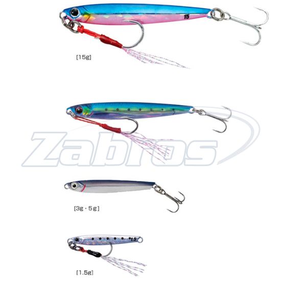 Фотографія Major Craft Jigpara Micro Slim, 7 г, 4 см, 081