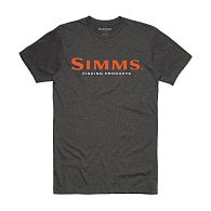 Футболка Simms Logo T-Shirt, 12803, XXL, Charcoal Heather: купить, цена, Киев, Украина | Zabros
