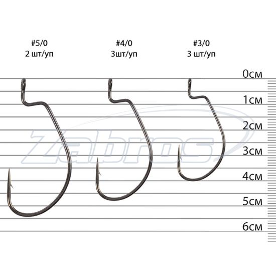 Фотография X-Fish Хищник Трофей, 3/0, 3 шт Фотография X-Fish Хищник Трофей, 3/0, 3 шт