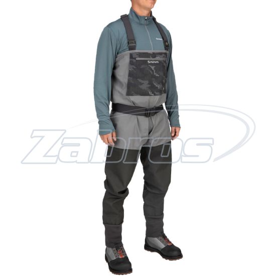 Фотография Simms Guide Classic Waders - Stockingfoot, 13360-003-4012, L 12-13, Carbon