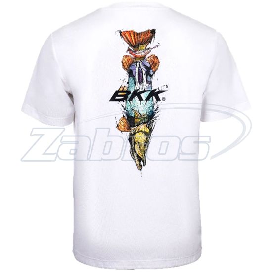 Картинка BKK Short Sleeve T-Shirt, F-SA-1280, M, White, Pike