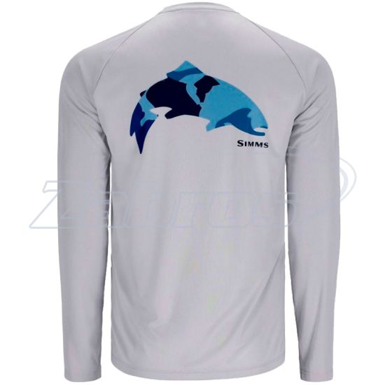 Фотография Simms Tech Tee - Artist Series, 13533-1095-20, S, Trout/Sterling