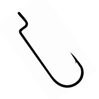 Крючок MiniMax Offset Round Worm, SW-0744-1/0, 5 шт, Black: купить, цена, Киев, Украина | Zabros