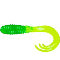 Силікон Big Bite Baits Triple Tip Grub, 2,00", 5,08 см, 10 шт, Green Chart Tail: купити, ціна, Київ, Україна | Zabros