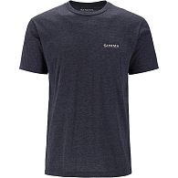Футболка Simms Classic Tackle T-Shirt, 14281-414-50, XL, Navy Heather, купити, ціни в Києві та Україні, інтернет-магазин | Zabros