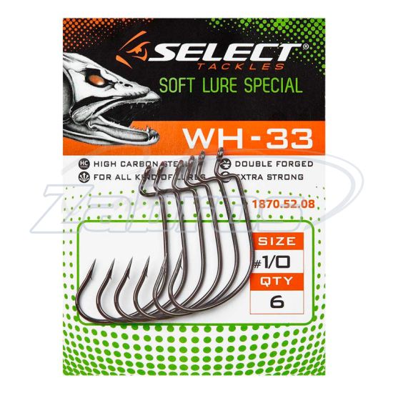 Картинка Select WH-33, 5/0, 3 шт, Black