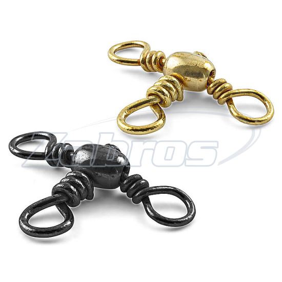 Картинка Lucky John Crosline Swivel Black, LJ5008-004, 28 кг, 7 шт