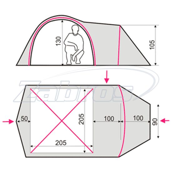 Фотография Terra Incognita Geos 3, Khaki