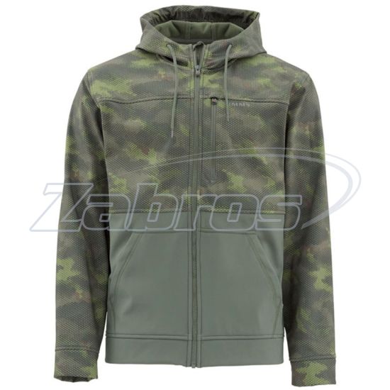Фото Simms Rogue Hoody, 12654-926-30, M, Hex Camo Croc