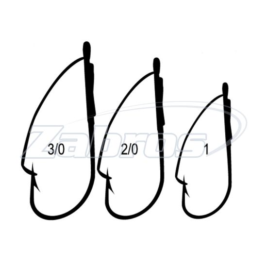 Фото Cobra Weedless, C075NSB-001, 3 шт, Black