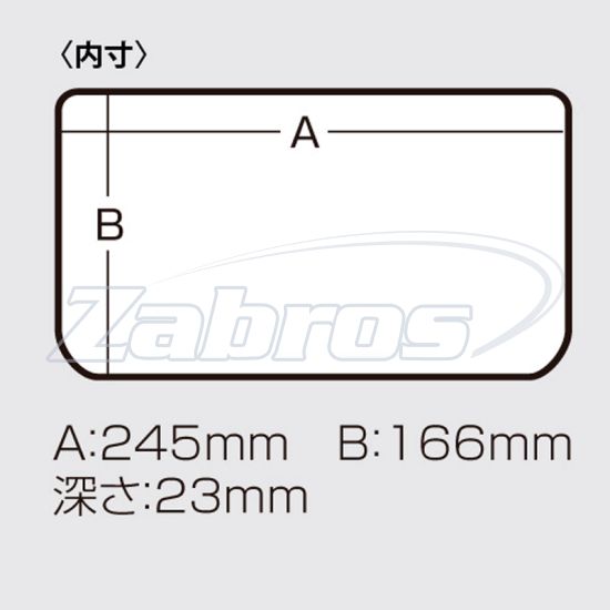 Картинка Meiho Versus Versus VS-3020NSM, 25,5x19x2,8 см, Clear