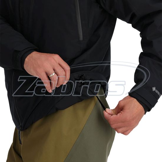 Simms Bulkley Insulated Wading Jacket, 14435, XL, Black, Украина