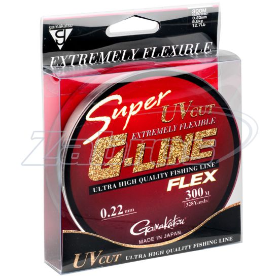 Фото Gamakatsu Super G-Line Flex, 5113-26, 0,26 мм, 6,05 кг, 300 м