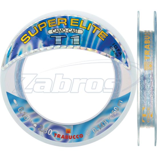 Фото Trabucco Super Elite Camo Cast, 058-80-180, 0,19 мм, 4,6 кг, 150 м