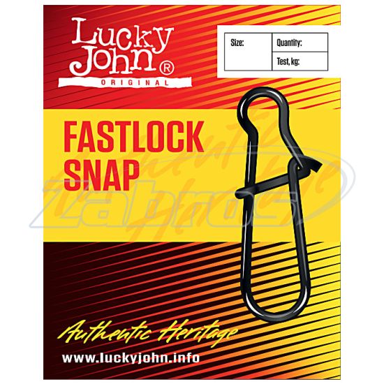 Фотографія Lucky John Fastlock Snap, LJ5020-003, 27 кг, 10 шт Фотографія Lucky John Fastlock Snap, LJ5020-003, 27 кг, 10 шт