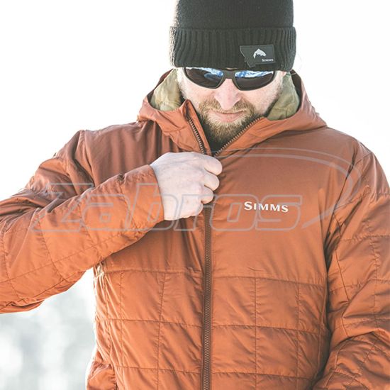 Фотография Simms Fall Run Insulated Hoody, 13401-813-30, M, Clay
