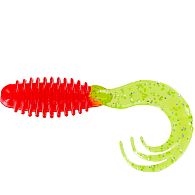 Силикон Big Bite Baits Ring Triple Tip Grub, 2,00", 5,08 см, 10 шт, Red/Chart Shine: купить, цена, Киев, Украина | Zabros