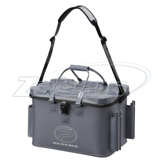 Фото Prox EVA Tackle Bag With Rod Holder, PX93844SG, 52x37x30,5 см, 44 л, Gray