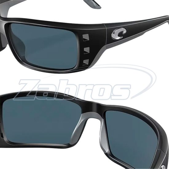 Купить Costa Del Mar Permit, 97963481144, Matte Black, Gray, Polycarbonate