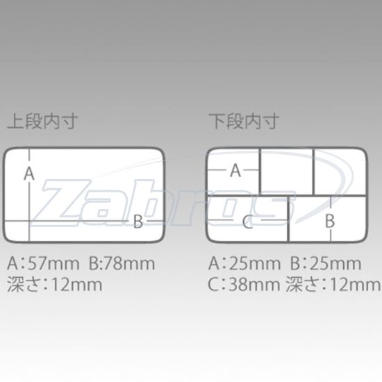 Фотография Meiho PA-6DD, 198387, 9,7x6,4x3 см