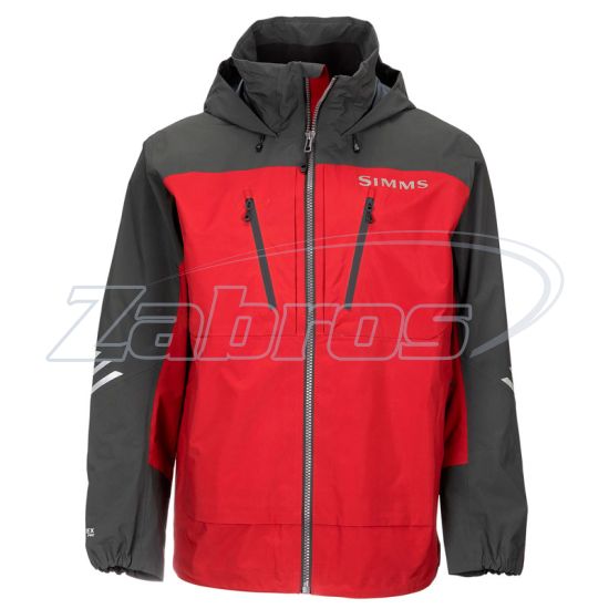 Фото Simms ProDry Fishing Jacket, 13048-646-50, XL, Auburn Red