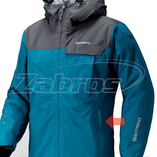 Цена Shimano GORE-TEX Explorer Warm Jacket, RB-01JS, S, Navy