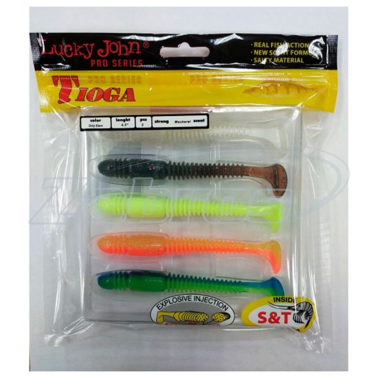 Фотография Lucky John Tioga MIX, 4,50", 11,45 см, 5 шт, 140185-MIX1