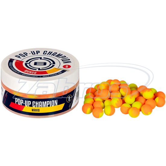 Фото Brain Champion Pop-Up Chocolate Worm Mango (Манго), 8 мм, 34 г