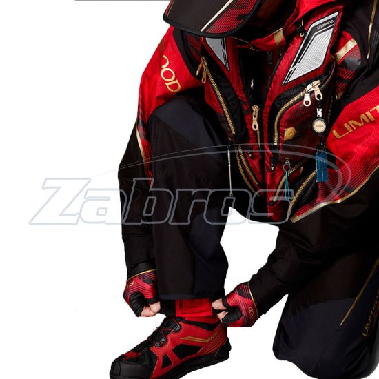 Цена Shimano Nexus GORE-TEX Protective Suit Limited Pro, RT-112T, M, Blood Red