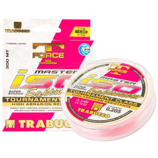 Фото Trabucco T-Force Master ISO Saltwater, 050-60-250, 0,255 мм, 8,36 кг, 300 м