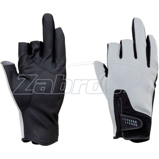 Фото Shimano Pearl Fit 3 Gloves, L, Gray