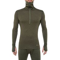 Термокофта Thermowave Merino Xtreme Turtleneck ½ Zip Long-Sleeve Shirt, XXL, Forest Green: купити, ціна, Київ, Україна | Zabros