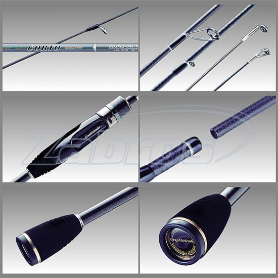 Фотография Graphiteleader Super Corto Esagonale, GOSRES-772L-T, 2,31 м, 0,8-10 г