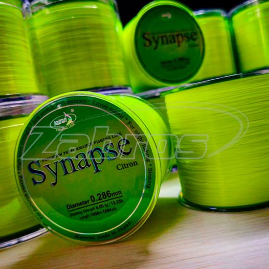 Фотографія Katran Synapse Citron, 0,286 мм, 6 кг, 1000 м, Сitron