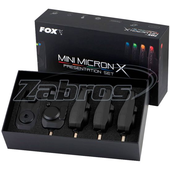 Фотографія Fox International, CEI199, Mini Micron X 4 Rod Set, 4+1