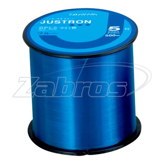 Фото Daiwa Justron DPLS, 0,29 мм, 500 м, Blue