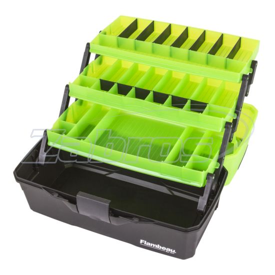 Малюнок Flambeau Classic 3-Tray Frost Series, 6383, 40,6x22,9x21 см, Green
