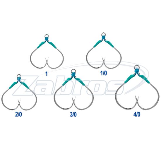 Фотографія BKK SF Gaff-R S, 3/0, 2 шт
