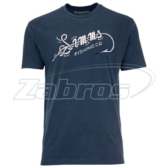Фото Simms Special Knot T-Shirt, 13532-414-40, L, Navy Heather