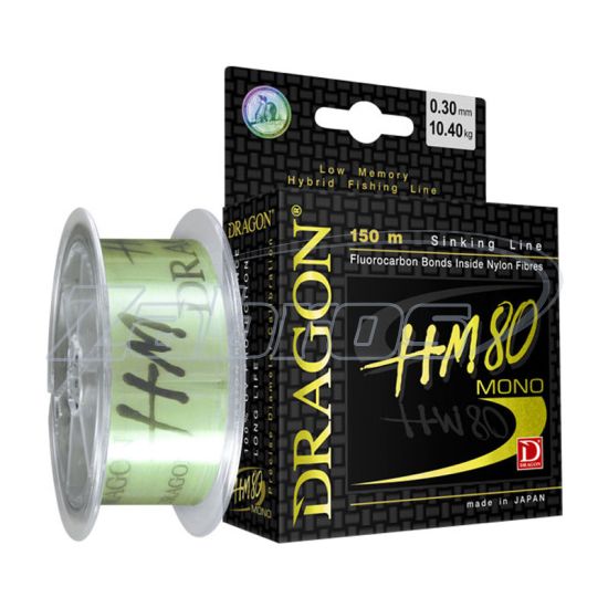 Фото Dragon HM80, 30-00-016, 0,16 мм, 3,74 кг, 150 м, Light Green