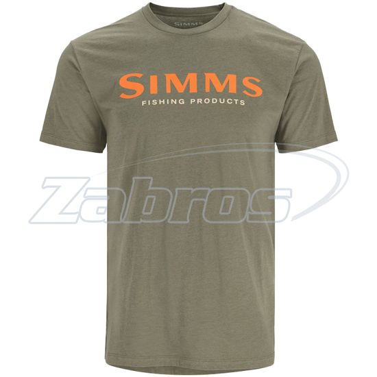 Фото Simms Logo T-Shirt, 12803, XL, Military Heather