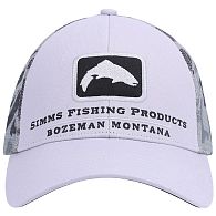 Кепка Simms Trout Icon Trucker Hat, 12226, Ghost Camo Steel: купить, цена, Киев, Украина | Zabros