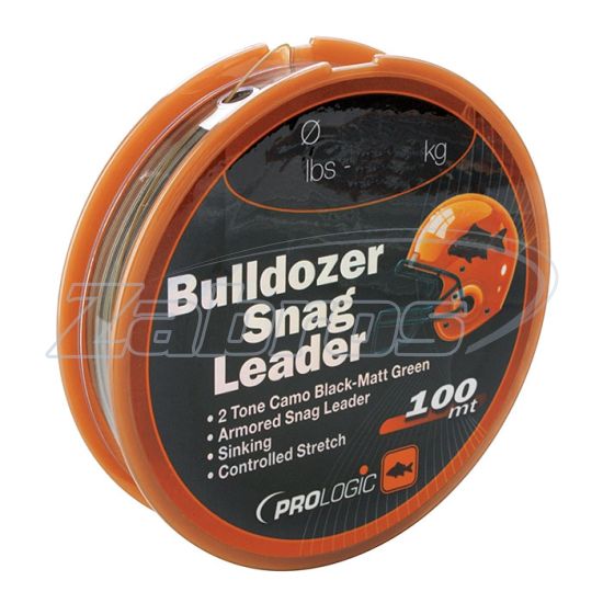 Фото Prologic Bulldozer Snag Leader, 44685, 0,40 мм, 11 кг, 100 м, Camo