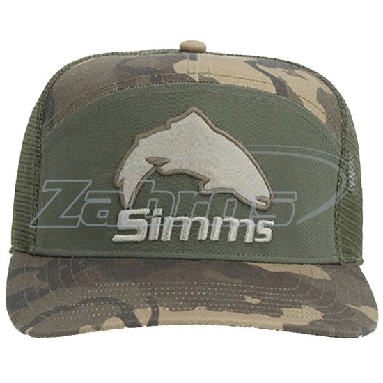 Фото Simms 7-Panel Trucker, 13721, Olive